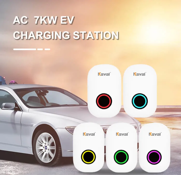 Kayal APP Level 2 AC 3 Phase EV Charging Station Electric Car Charger for Home Use