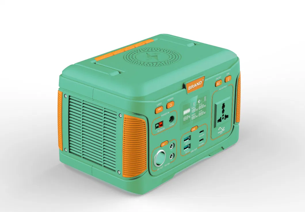 Lithium Battery Solar Portable Quite Small Charging Stations for Emergencies 300W Portable Power Station for Outdoor Camping