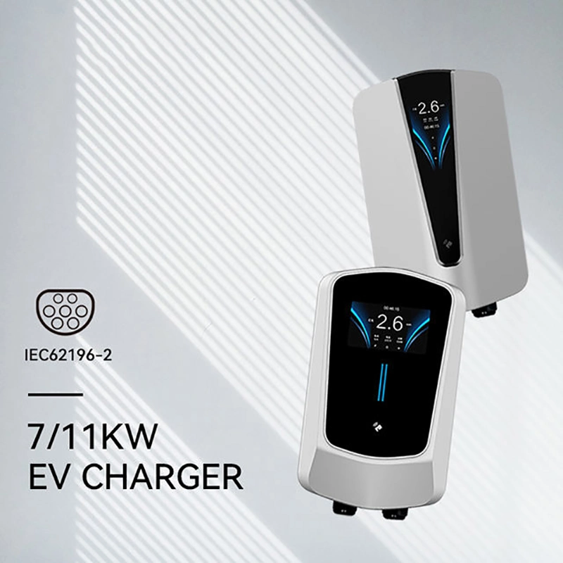 7kw 11kw 22kw 16A Compact and Portable EV Charger with 4.5m Cable Electric Vehicle Charging Wallbox EV Charger