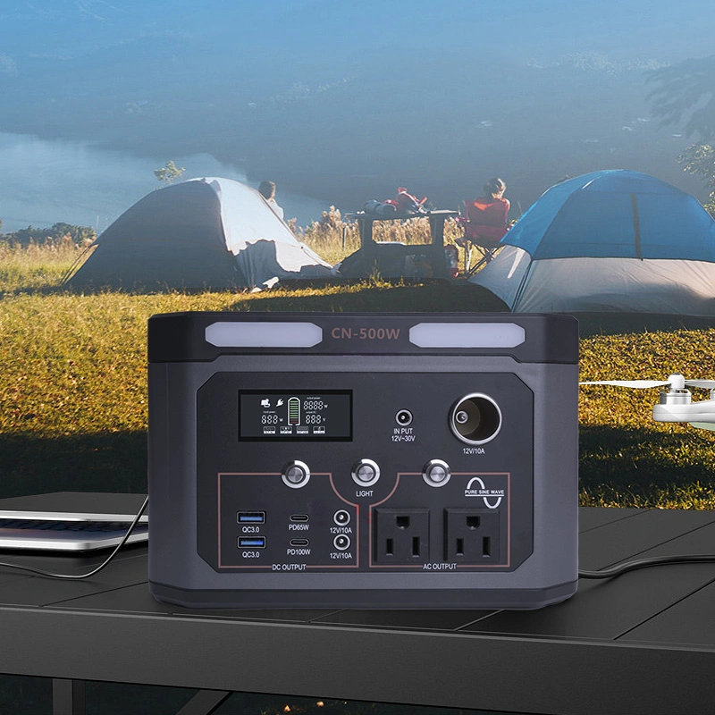 Stay Charged Anywhere with a 500W Portable Solar Power Station for Outdoor Adventures